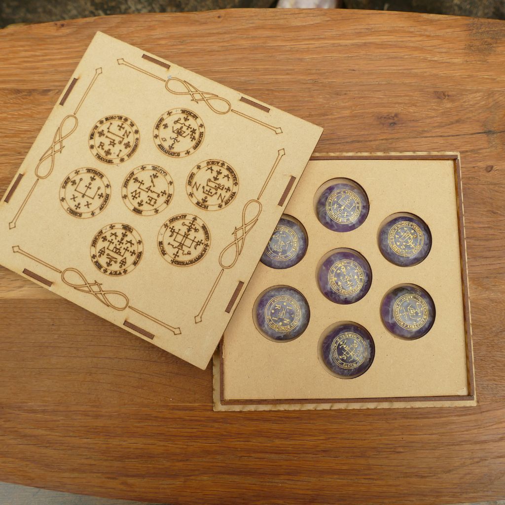 amethyst archangel sigil set