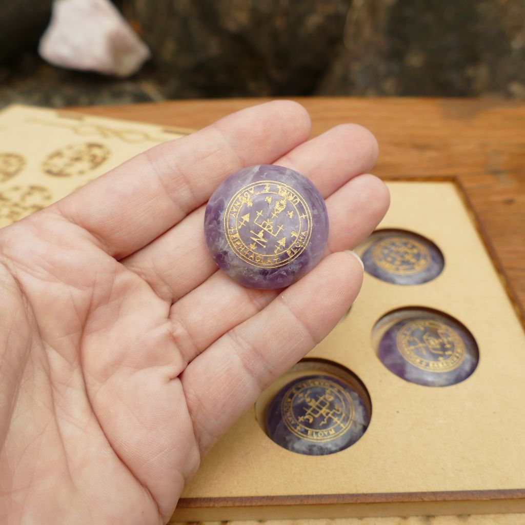 amethyst archangel sigil set