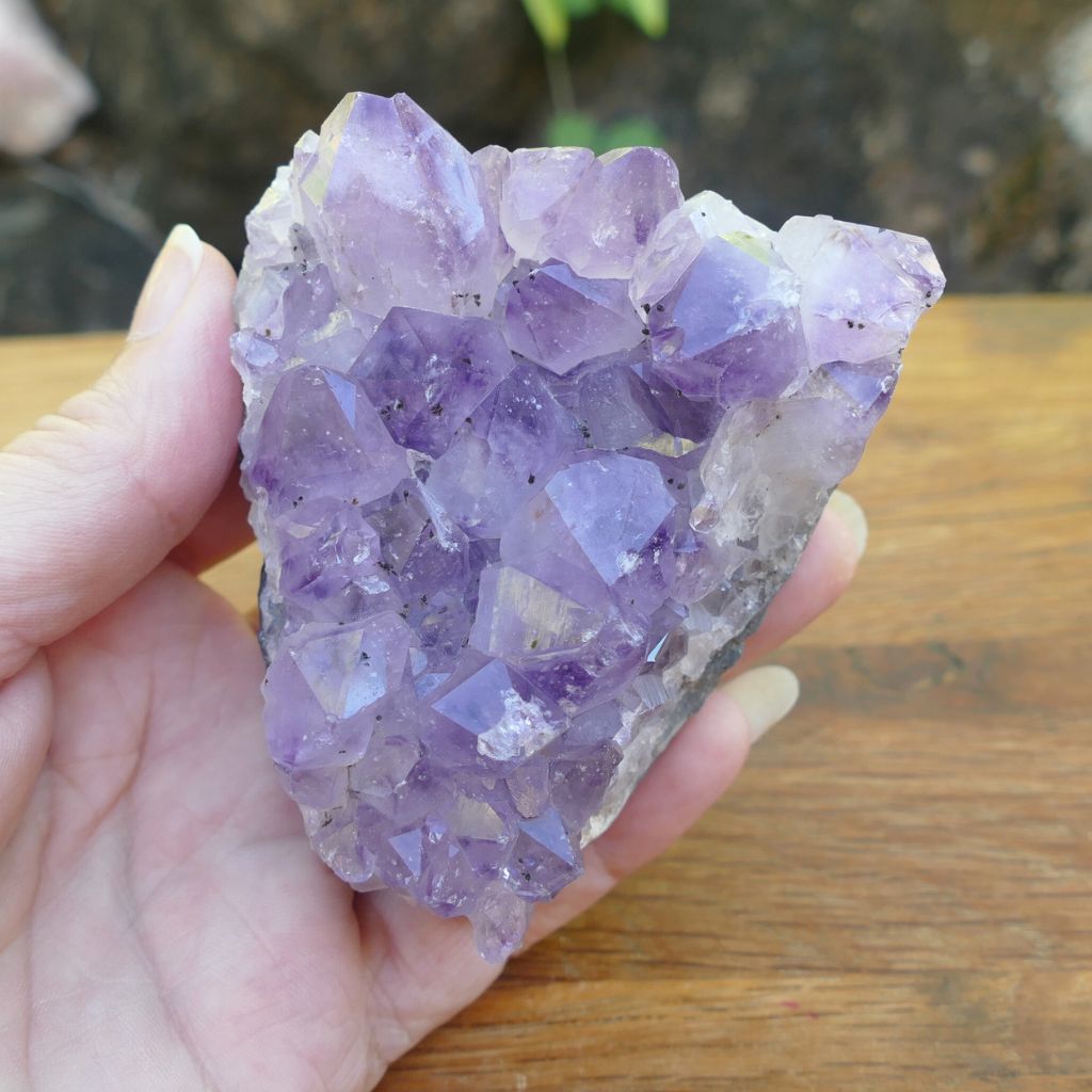 amethyst crystal cluster
