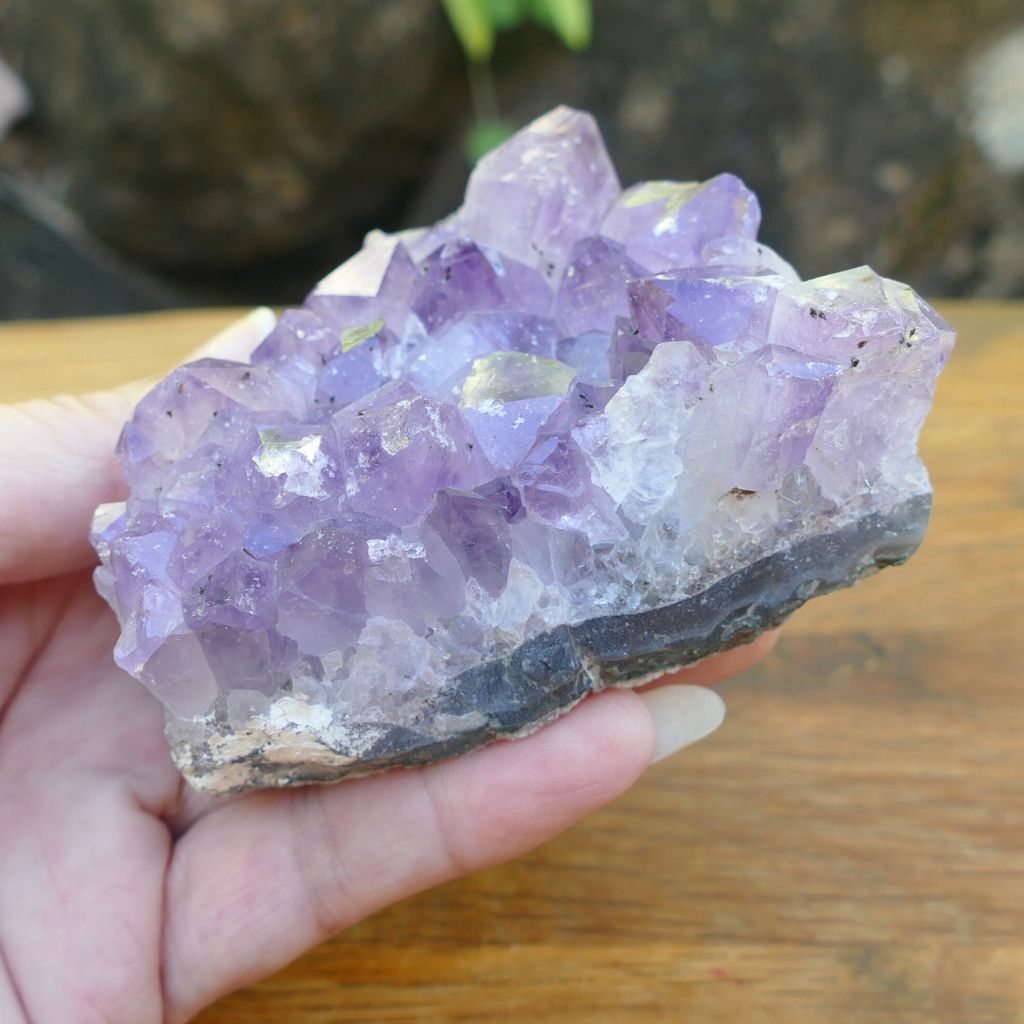 amethyst crystal cluster