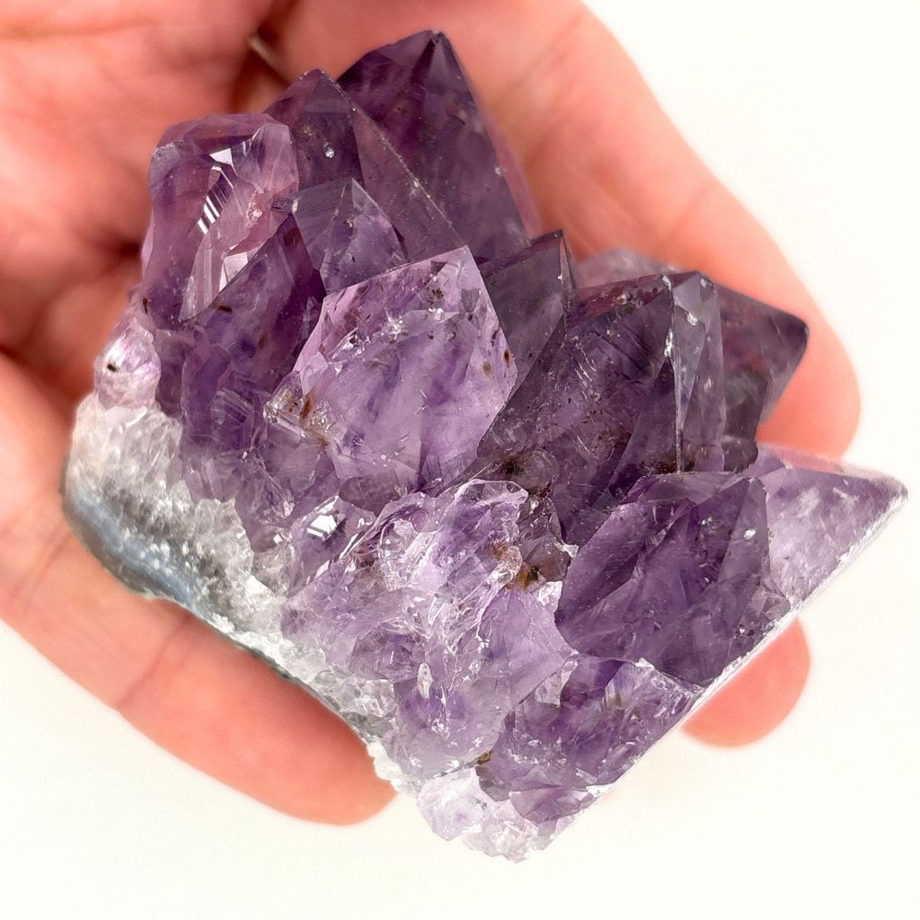 Amethyst Cluster from Brazil with Wonderful Purple Colours