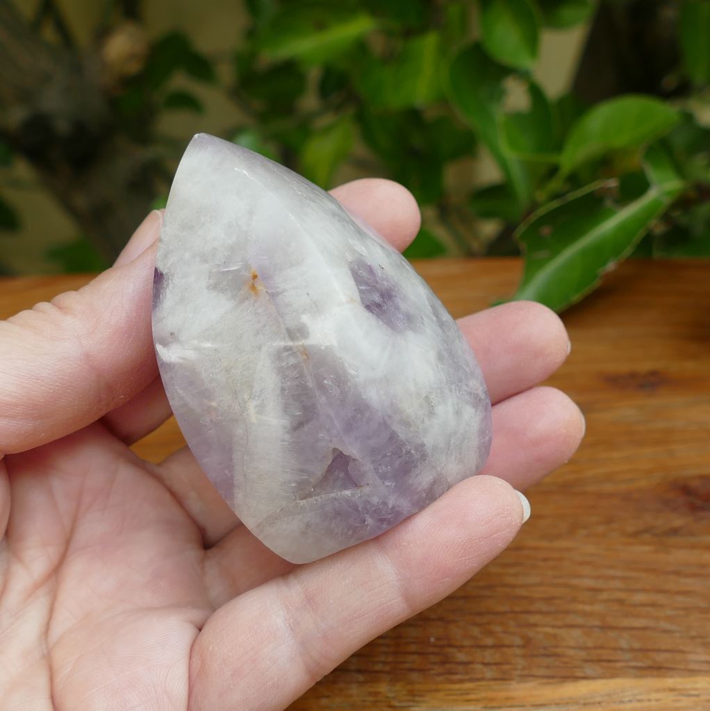 amethyst crystal flame