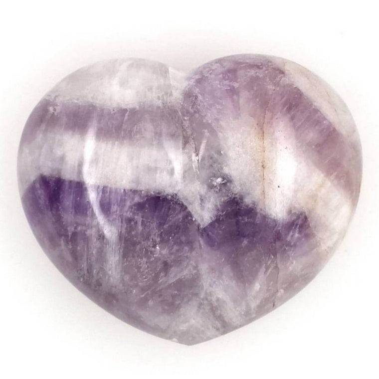 amethyst crystal heart
