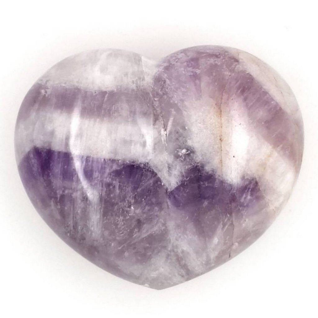 amethyst crystal heart