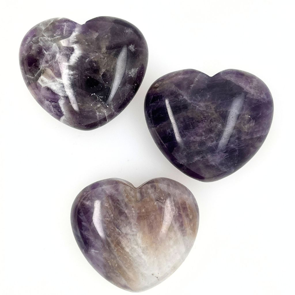 Amethyst Crystal Heart Australia | Polished Amethyst Stone