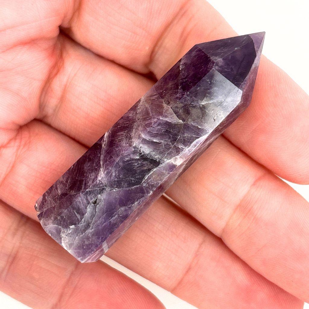 Amethyst Crystal Point Healing Wands for Reiki