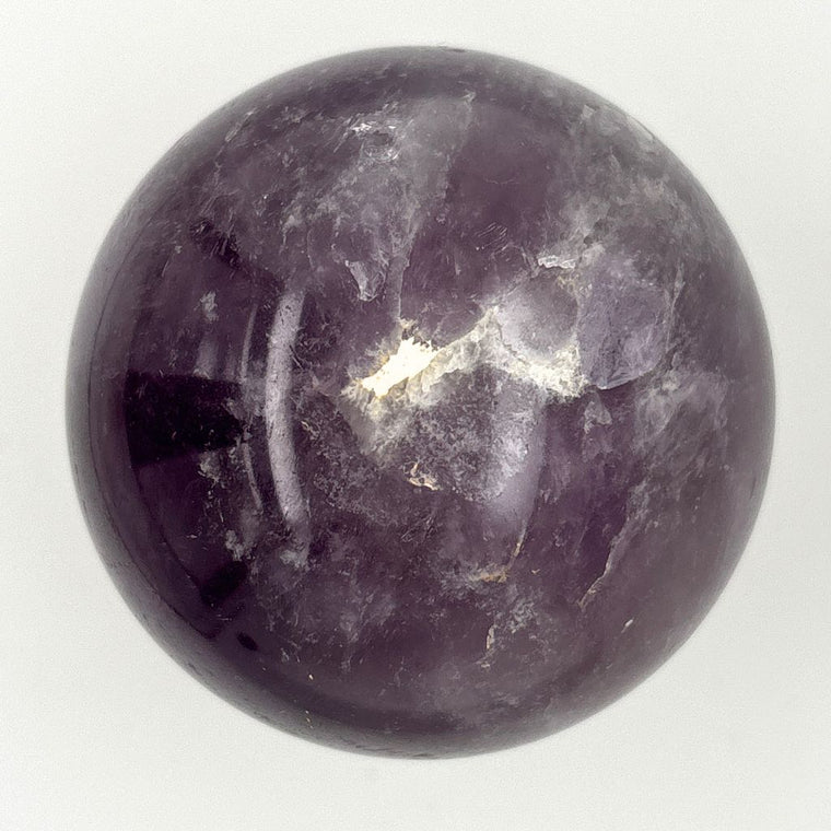 Amethyst Sphere Crystal for Home Decor, Healing, Decoration & Feng Shui - 53mm