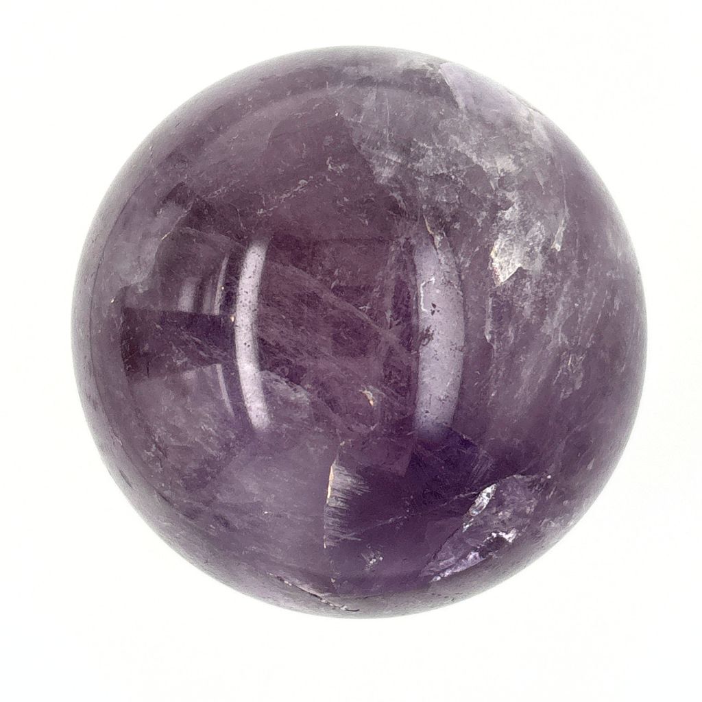 Amethyst Sphere Crystal for Home Decor, Healing, Decoration & Feng Shui - 53mm