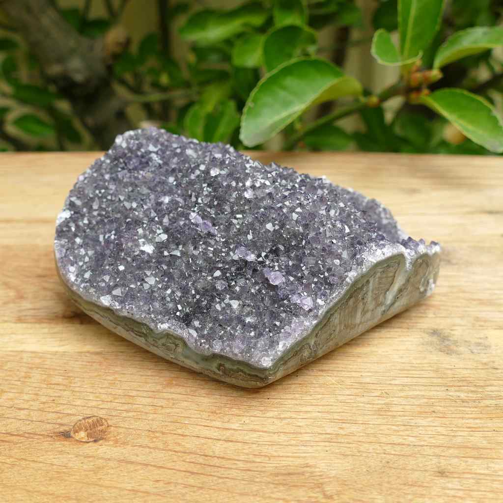 amethyst heart cluster