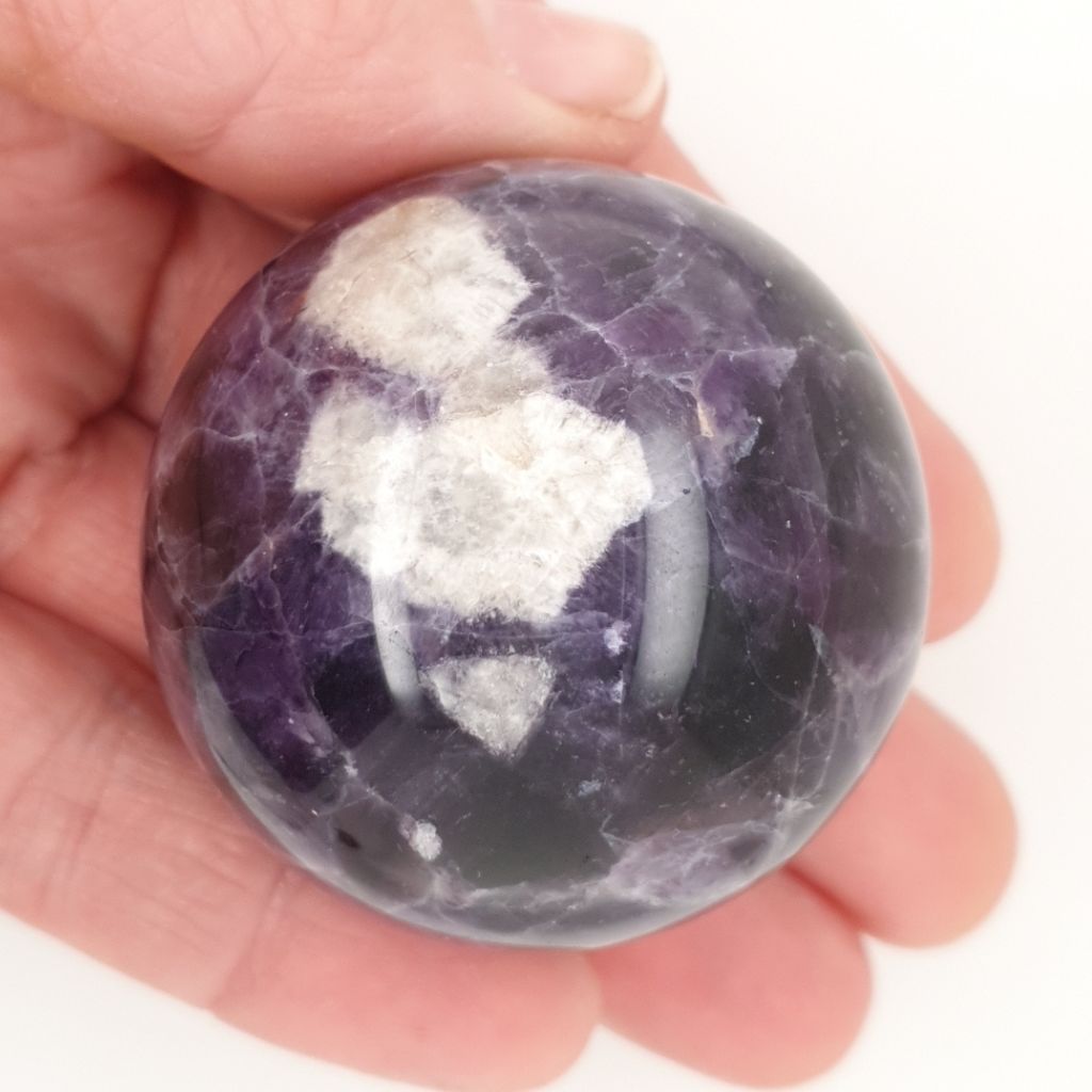 amethyst crystal sphere