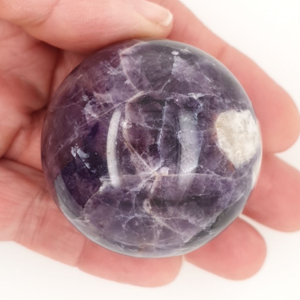 amethyst crystal sphere