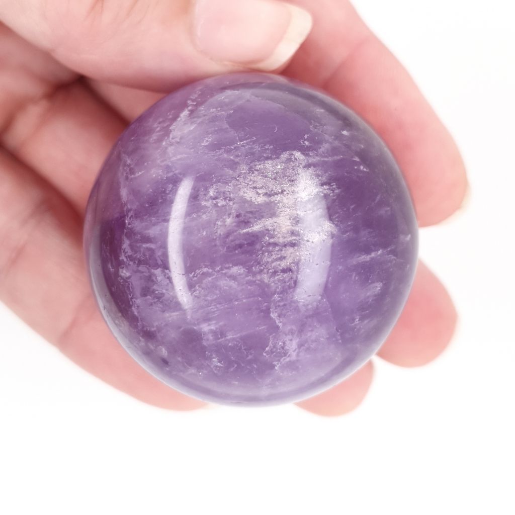 amethyst crystal sphere