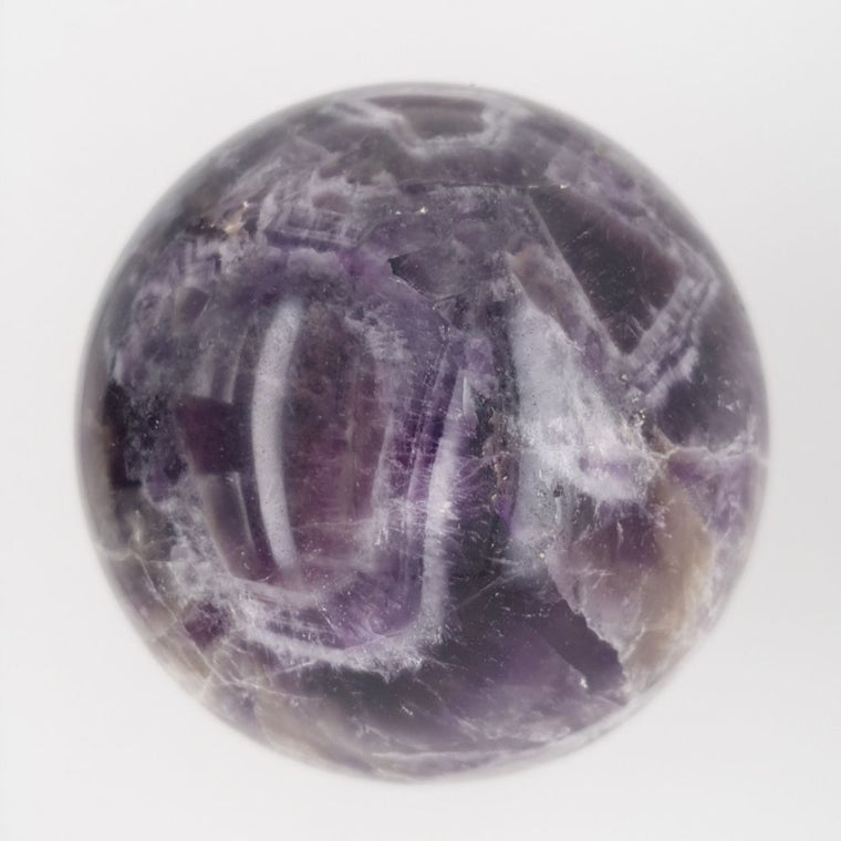 amethyst Chevron sphere