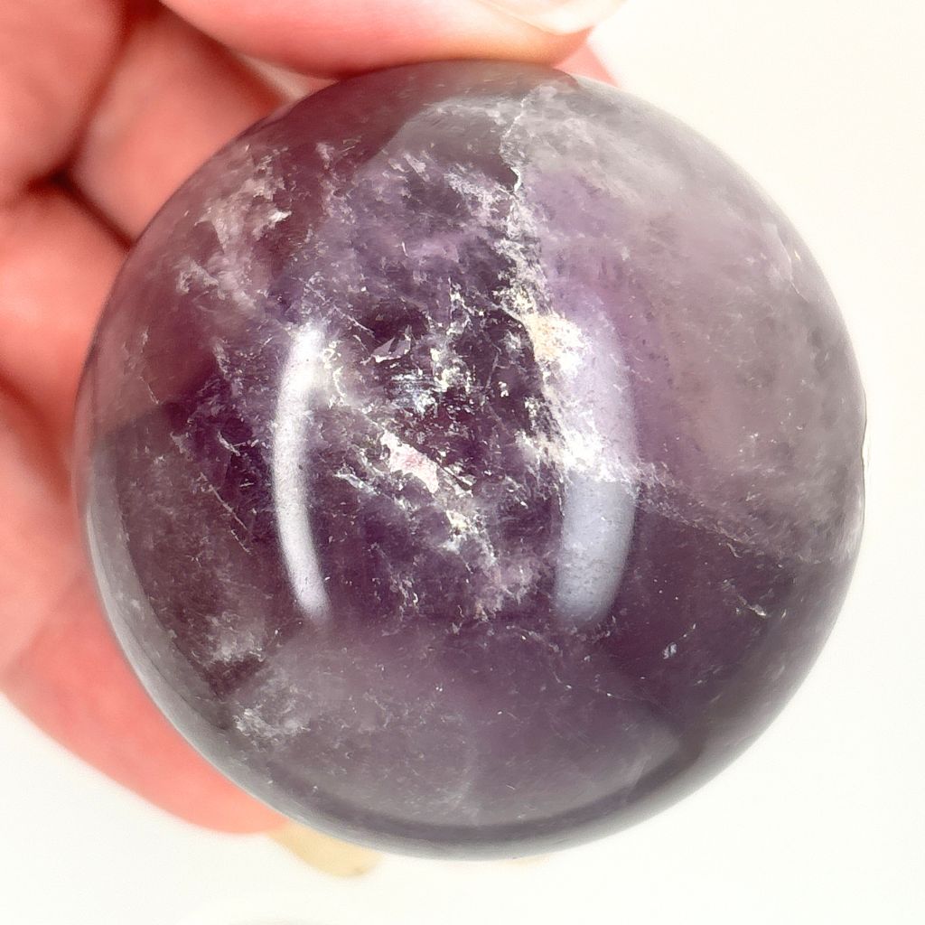 amethyst crystal sphere
