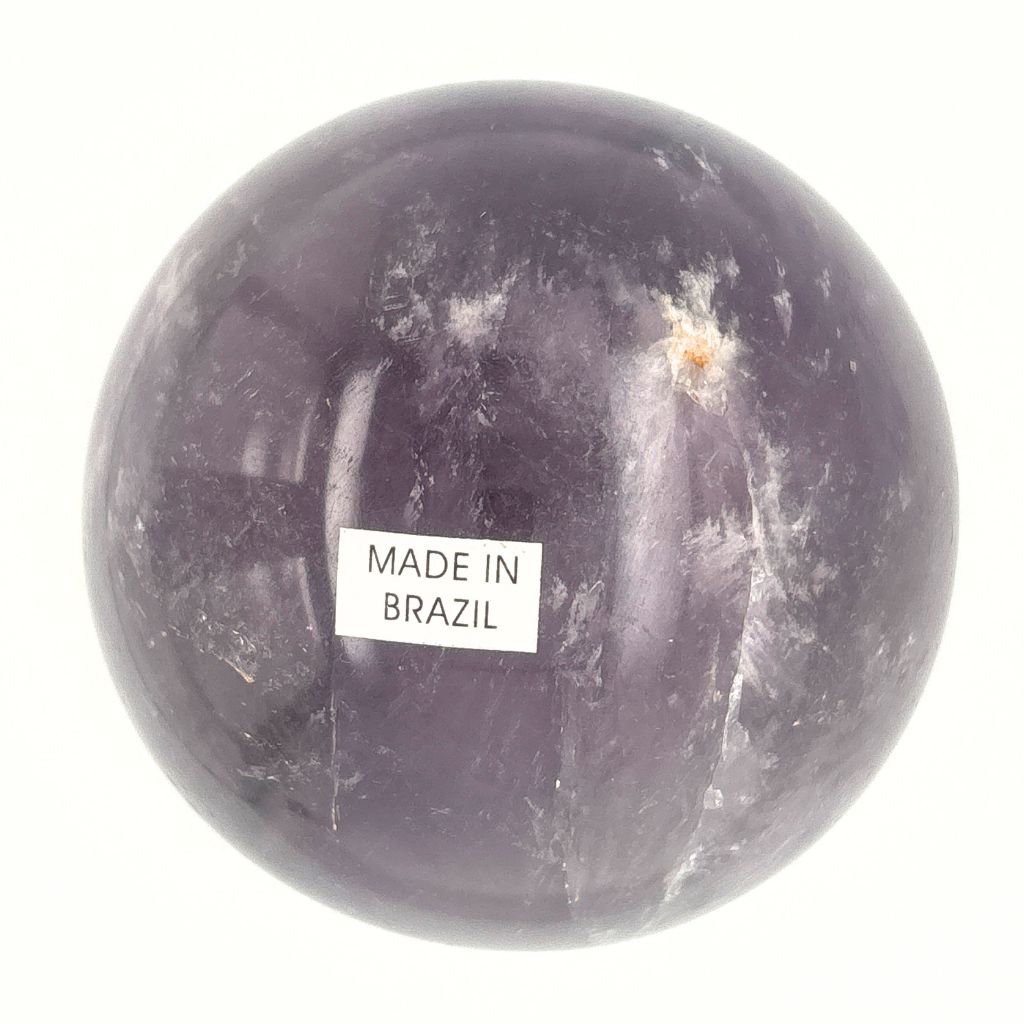 Amethyst Sphere | Polished Purple Crystal Ball