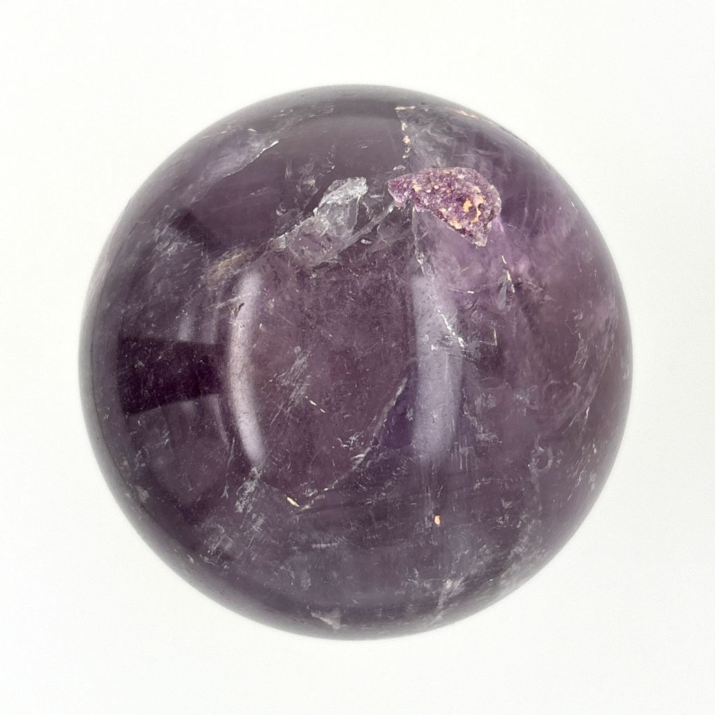 amethyst crystal sphere