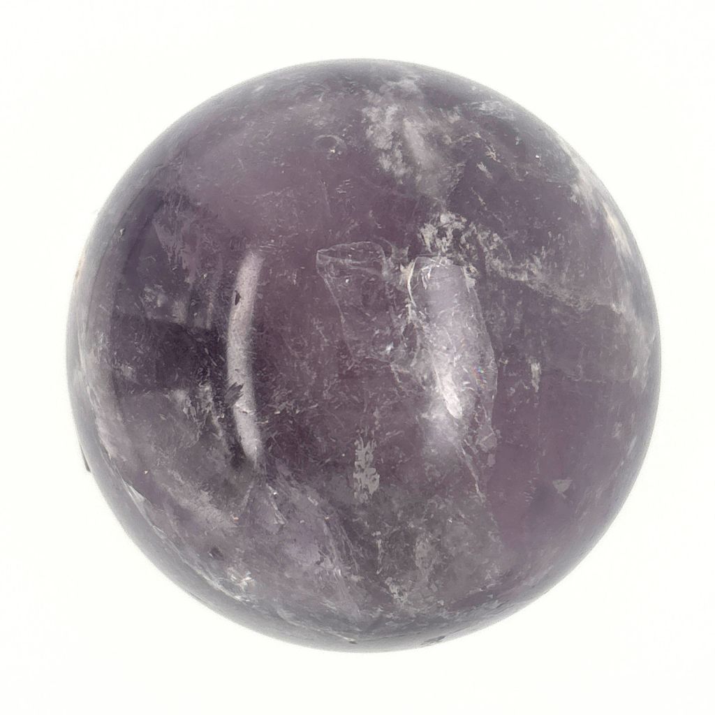 Amethyst Sphere | Polished Purple Crystal Ball