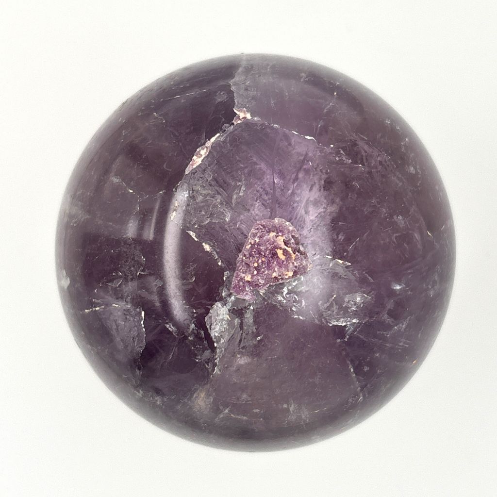 amethyst crystal sphere