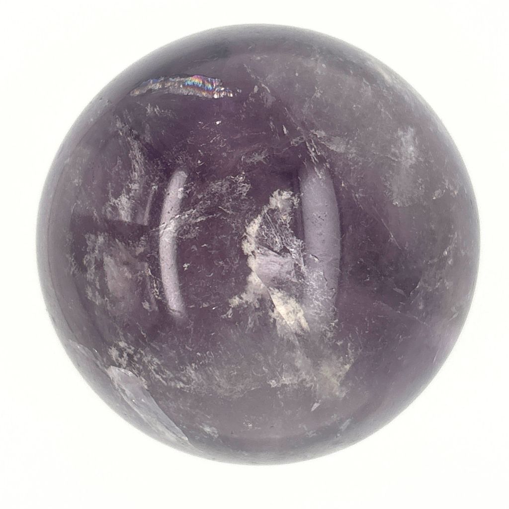 Amethyst Sphere | Polished Purple Crystal Ball