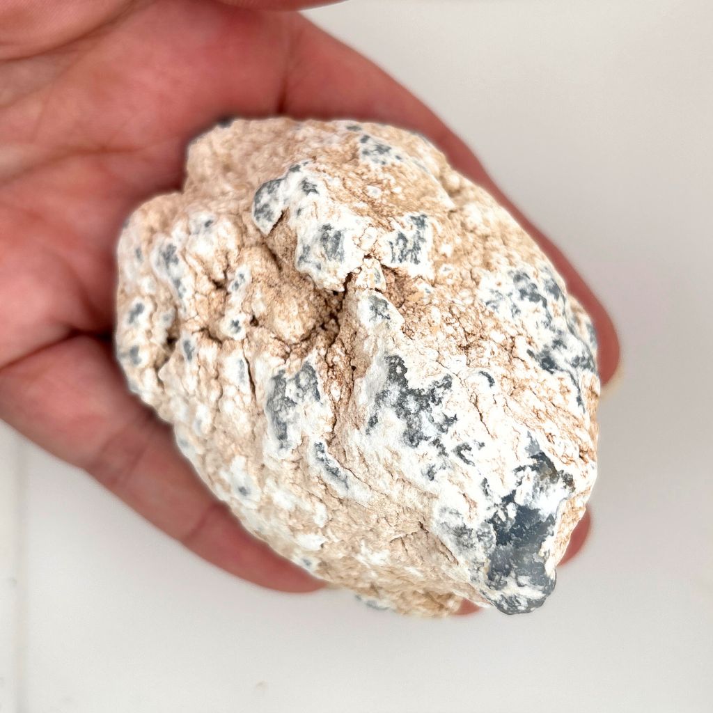 angelite one face polished