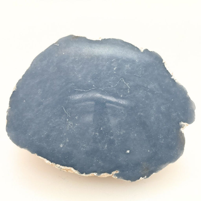 angelite one face polished