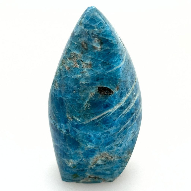 Apatite Crystal Flame Polished Crystal for Home Decor