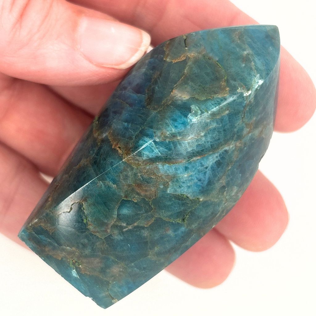 Apatite Crystal Flame Polished Crystal for Home Decor