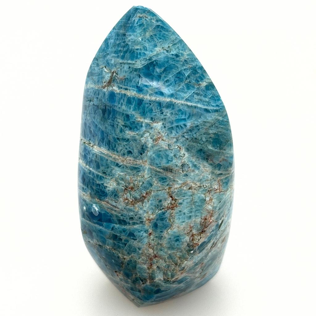 Apatite Crystal Flame Polished Crystal for Home Decor