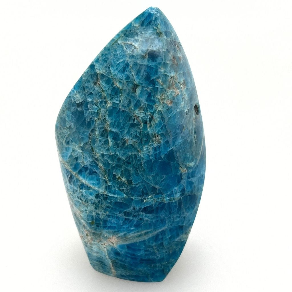 Apatite Crystal Flame Polished Crystal for Home Decor
