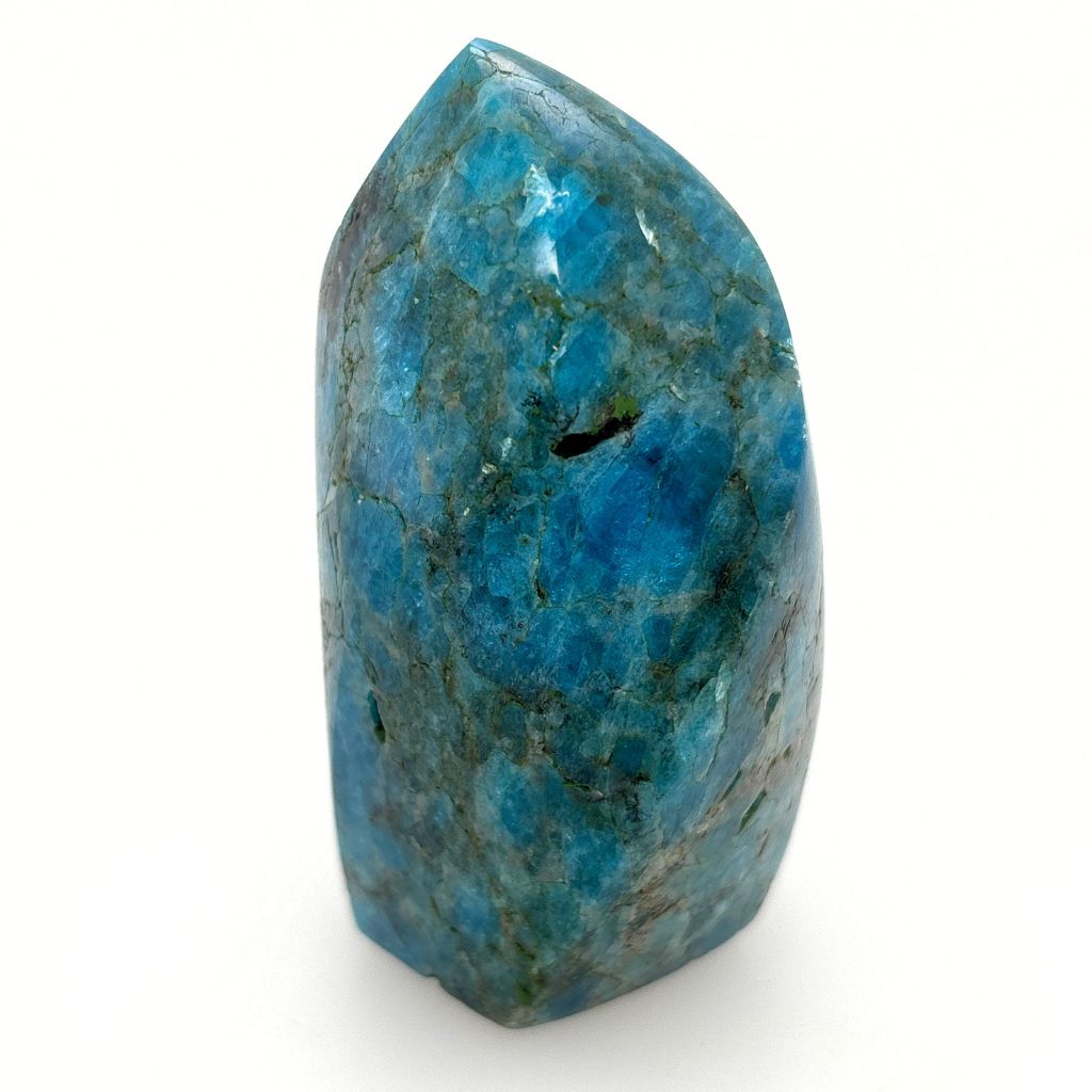 apatite crystal flame