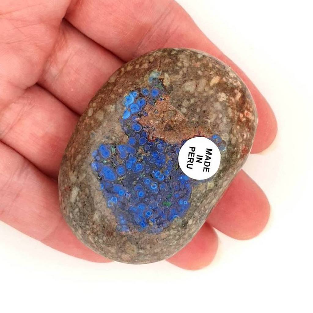 Azurite Malachite Polished Piece