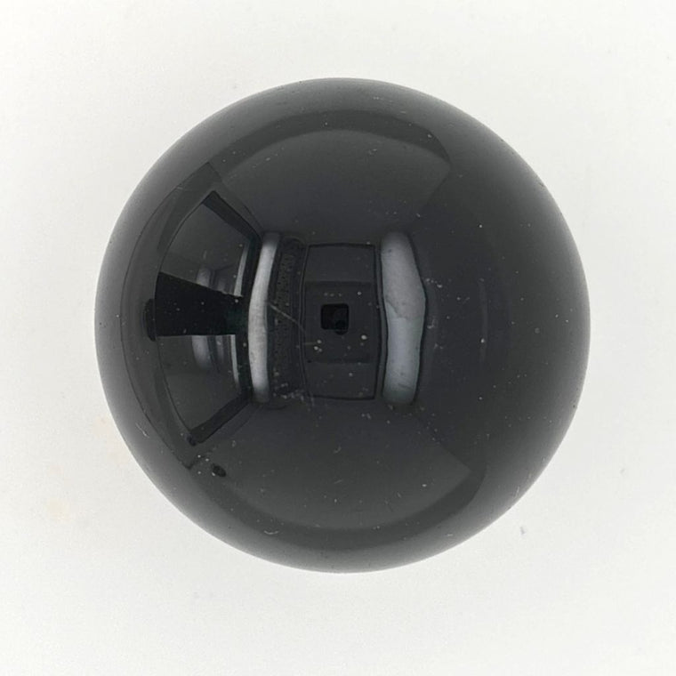 obsidian black sphere