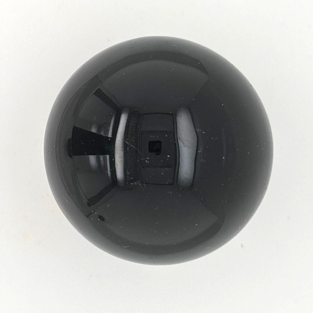 obsidian black sphere