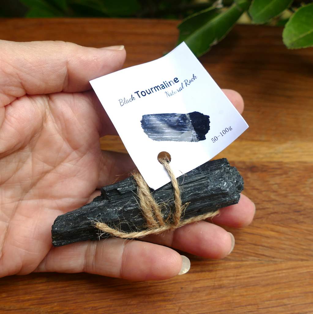 black tourmaline natural pieces