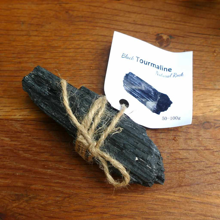 black tourmaline natural pieces