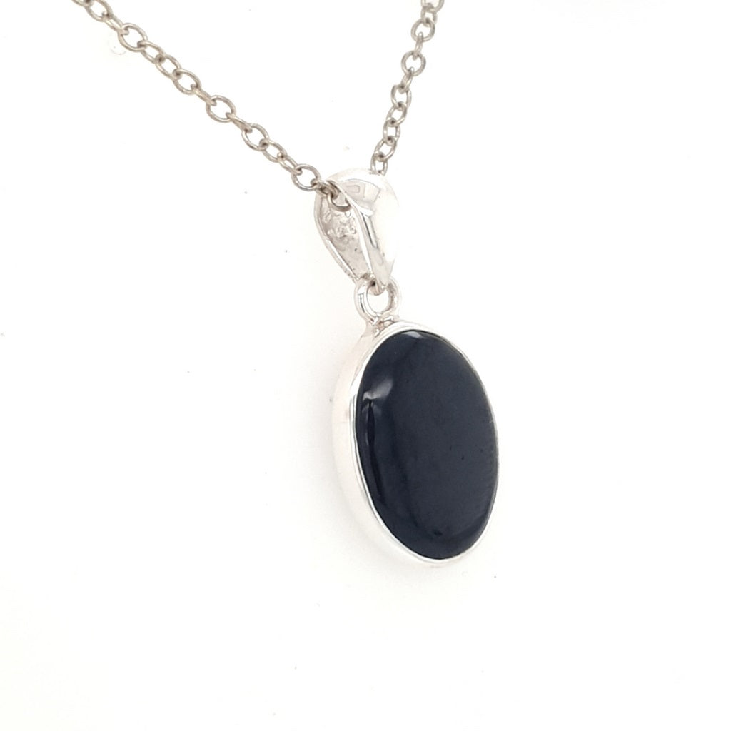 black tourmaline pendant