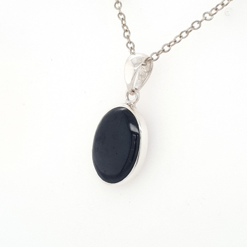 black tourmaline pendant