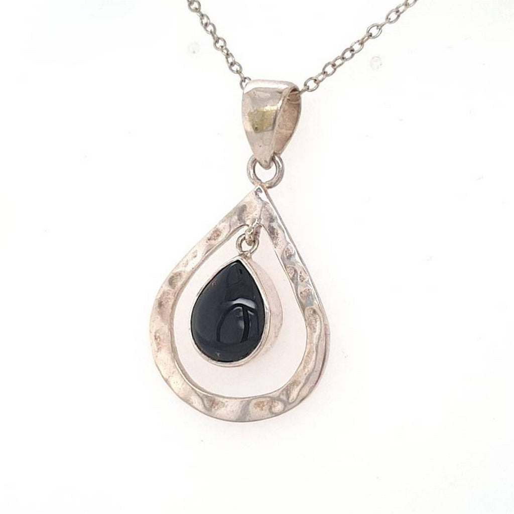 Tourmaline Pendant in Sterling Silver | Tourmaline Necklace