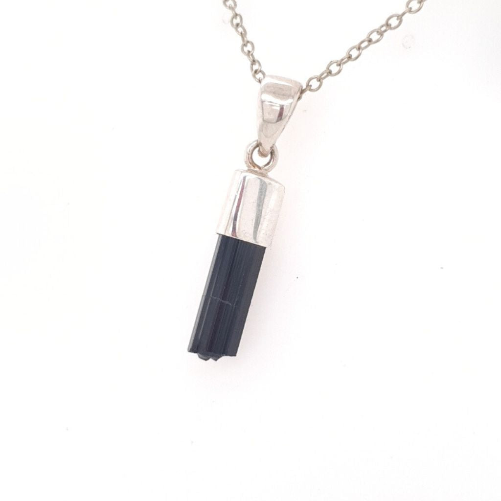 black tourmaline pendant