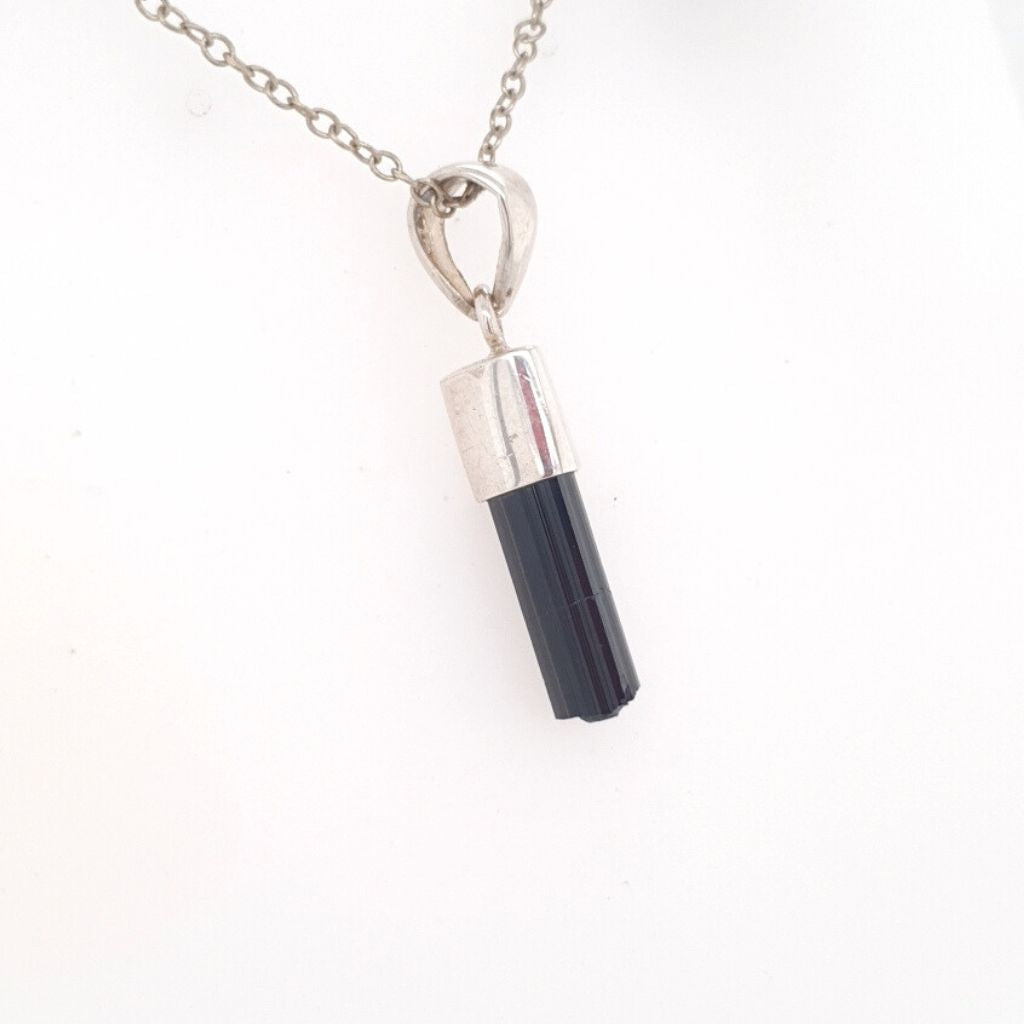 black tourmaline pendant