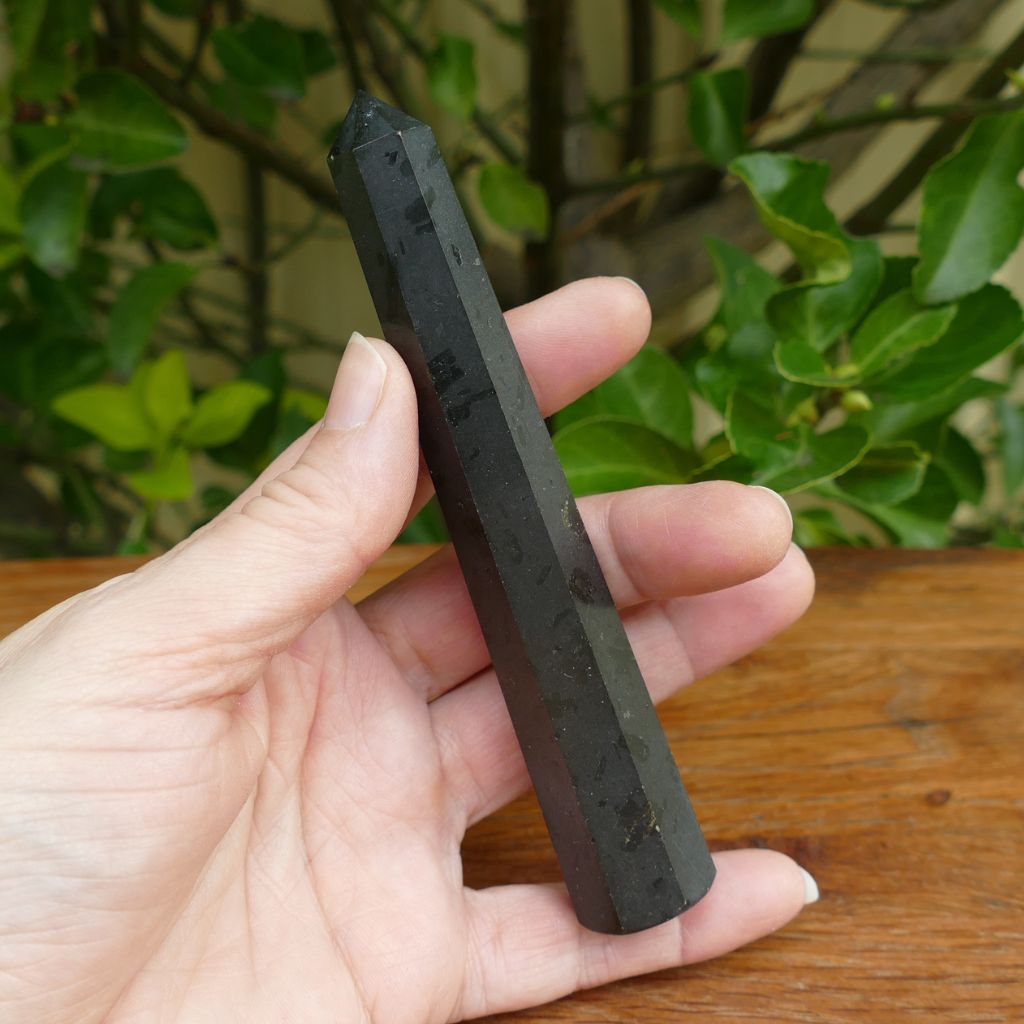 black tourmaline point