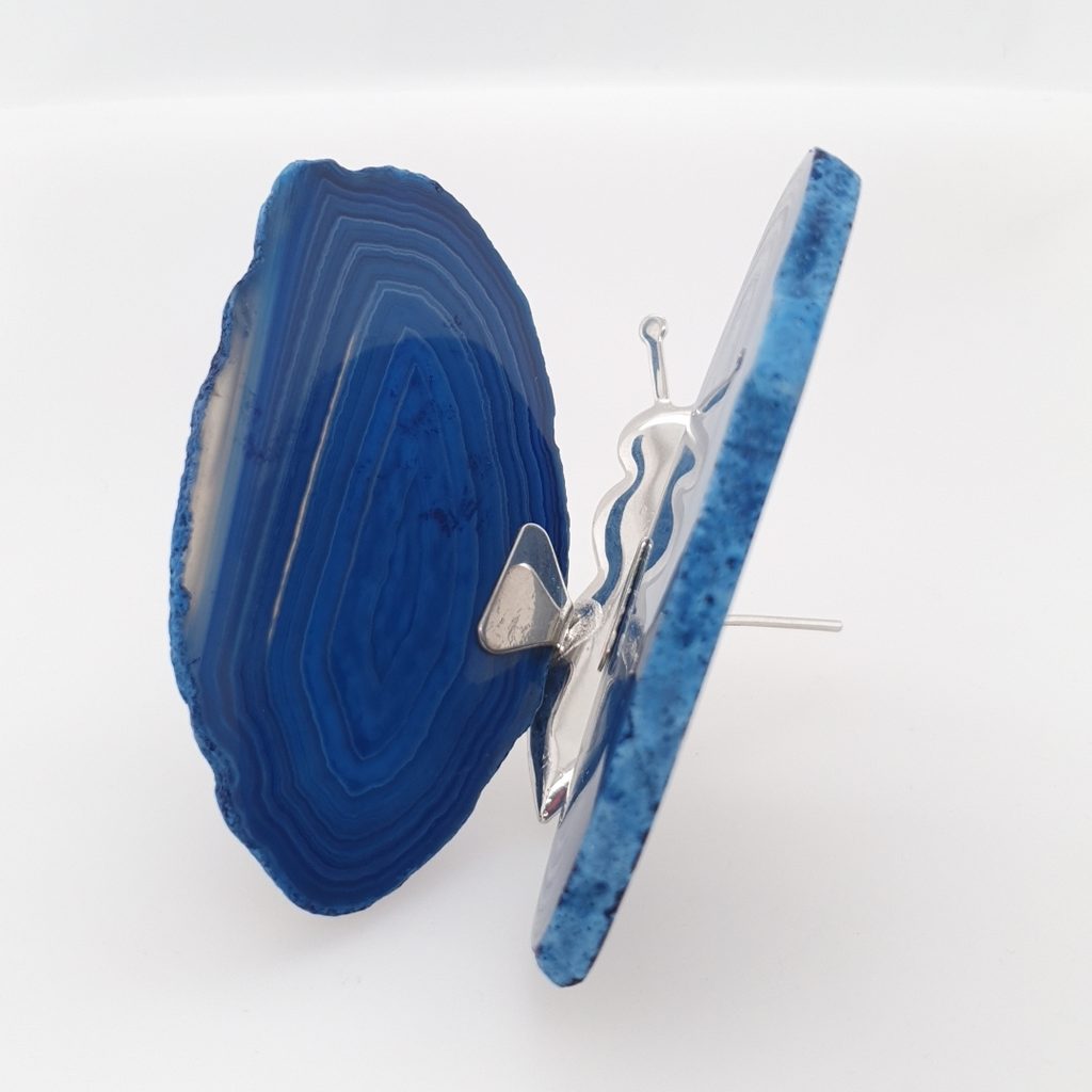 blue agate butterfly
