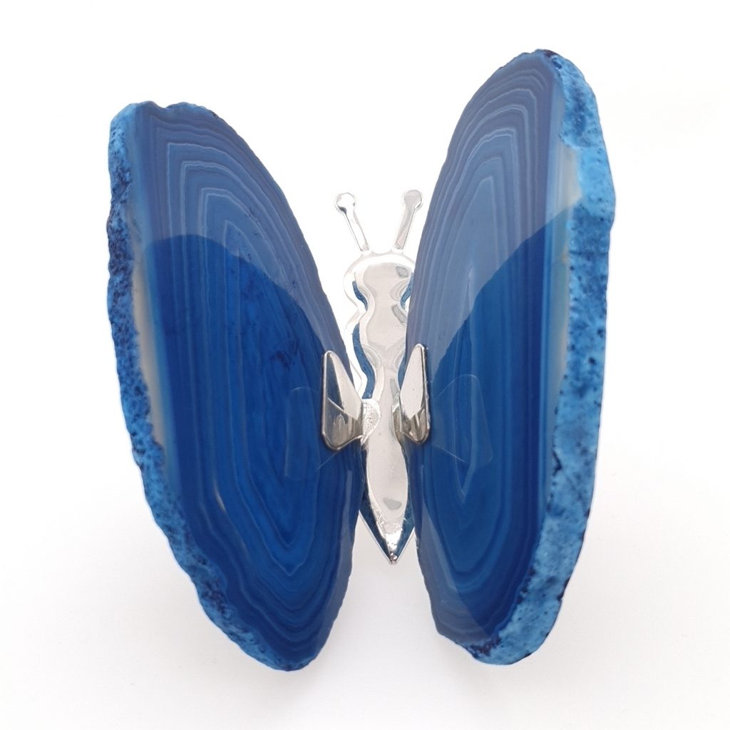 blue agate butterfly
