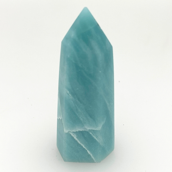 Blue Aragonite Point – Calming & Soothing Energy