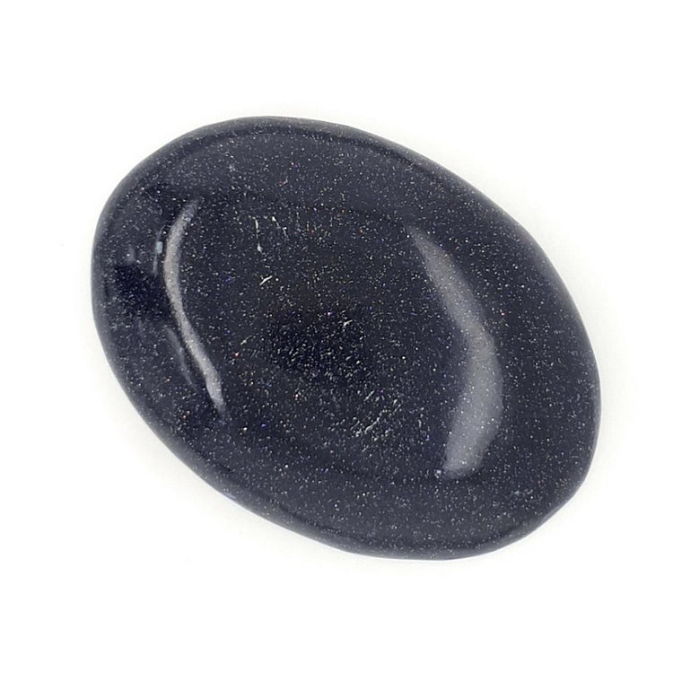 blue goldstone palm stone