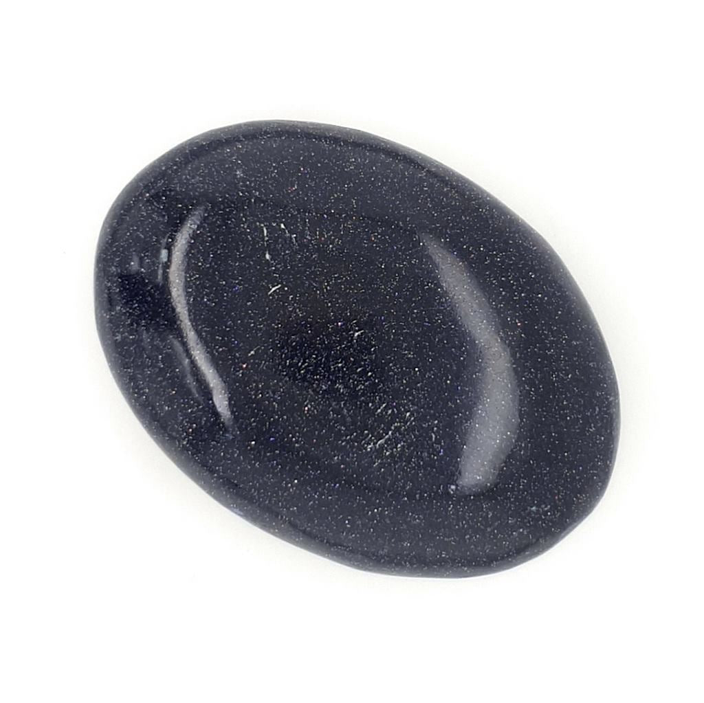 blue goldstone palm stone