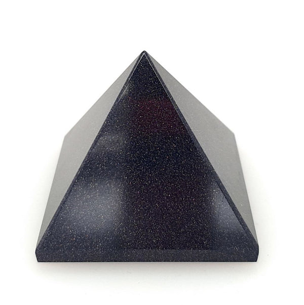 Blue Goldstone Pyramid