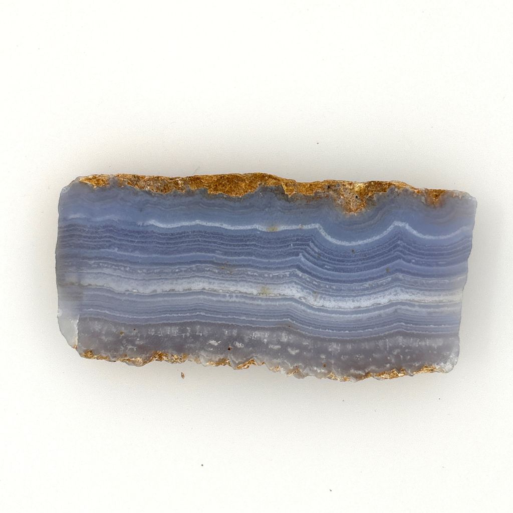 blue lace agate slice