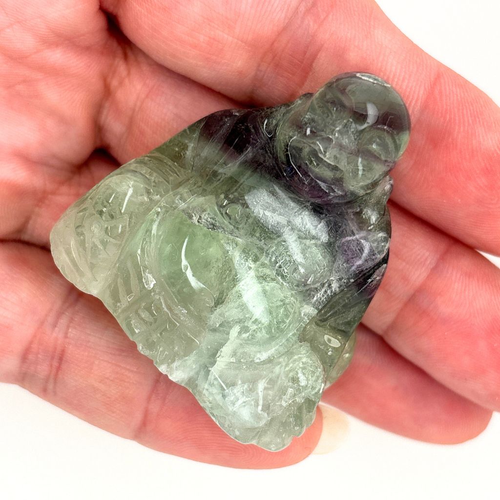 fluorite buddha