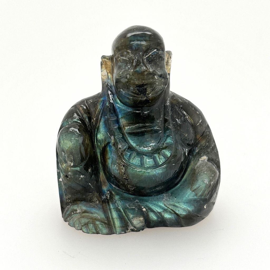 labradorite buddha